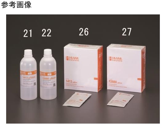 500ml [ 1413μs/cm] 導電率標準液　EA776AZ-21 1個