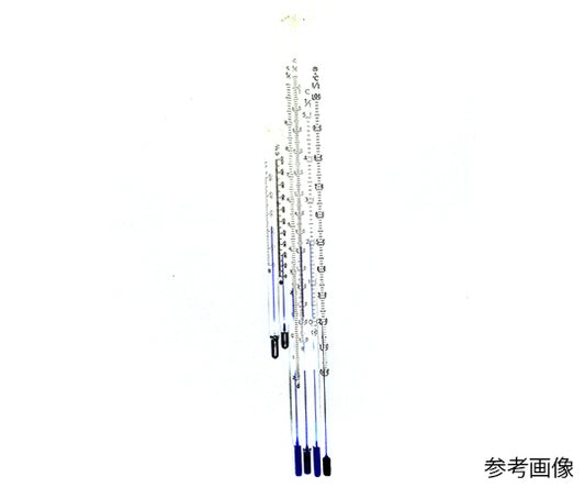 青液棒状温度計　0～100℃　150mm 1本