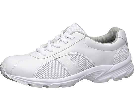 케어 세프티 메디컬 슈즈 CSS-110 화이트 (끈 타입) 24.0 cm CSS-110-W-24.0 1 다리