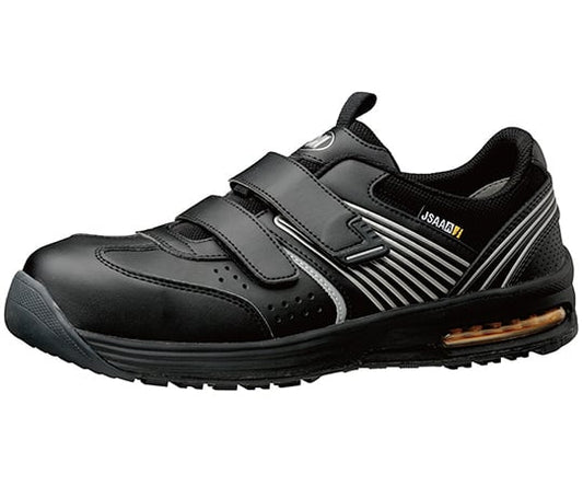 JSAA Class A Certified Toe Cap Sneakers Air HG ISA-805 Anti-Static Black 23.0cm ISA-805S-BK-23.0 1 Pair