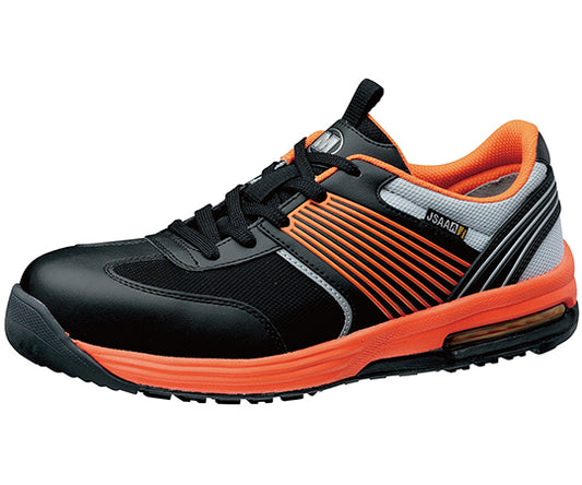JSAA Class A Certified Toe Cap Sneakers Air HG ISA-801 Anti-Static Orange 22.0cm ISA-801S-OR-22.0 1 Pair
