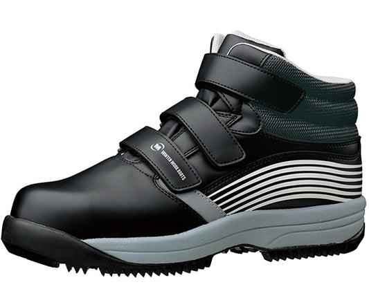 JSAA Class A certified, simple waterproofing, for cold regions, toe cap sneakers, black, 24.5cm, MPS-155, 24.5, 1 pair