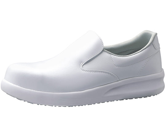 JSAA Class A certified super slip-resistant work shoes with toe cap, white, 26.5cm, NHF-600-W-26.5, 1 pair