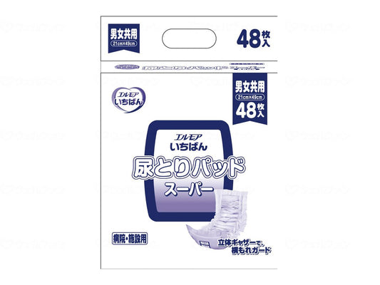 カミ商事Gいちばん尿とりﾊﾟｯﾄﾞｽｰﾊﾟｰ 男女共用 ｹｰｽ