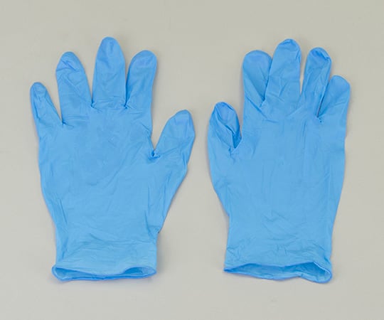 Disposable nitrile gloves (powder-free) L size 100 pieces per box (100 pieces)