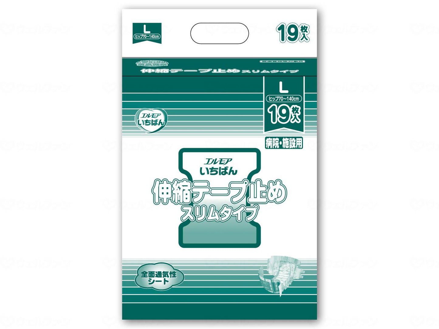 Kami Shoji Elmore Ichiban Elastic Tape-fastened Slim Type Case L