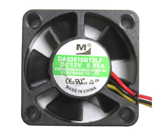 DC軸流ファン　Lowスピード　2ボールベアリング　30mm角厚さ10mm　DC12V　DA03010B12LF 1個