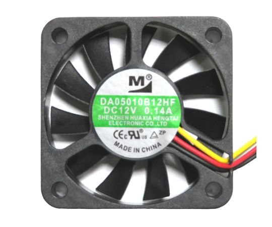 DC軸流ファン　Highスピード　2ボールベアリング　50mm角厚さ10mm　DC12V　DA05010B12HF 1個