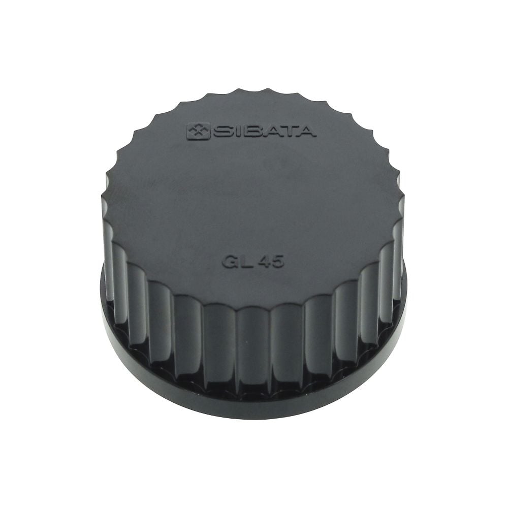 Screw-top bottle with black cap GL-45 without gasket 1 bag (10 pieces) 1 bag (10 pieces)