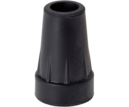 Rubber tip for 16mm cane, black DD-16, 1 piece