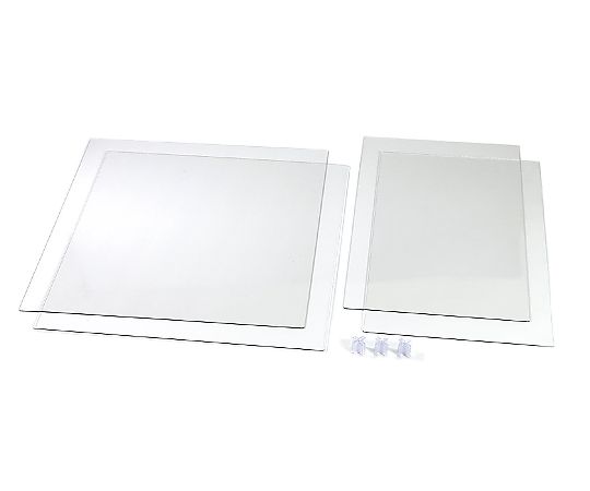 Splash prevention cross-shaped tabletop partition, rectangular type 51229 1 piece