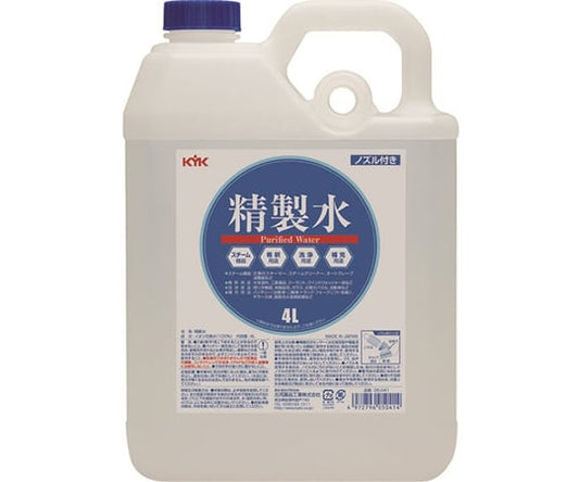 精製水　4L　05-041 1個