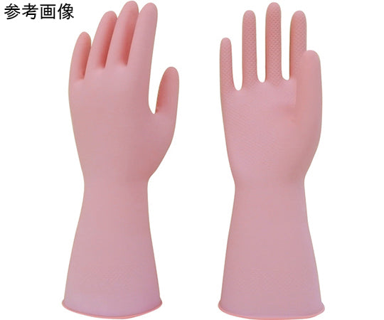 천연 고무 장갑 천연 고무 토끼 손 핑크 M 217-M 1쌍