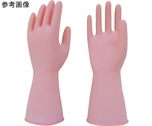 천연 고무 장갑 천연 고무 토끼 손 핑크 M 217-M 1쌍