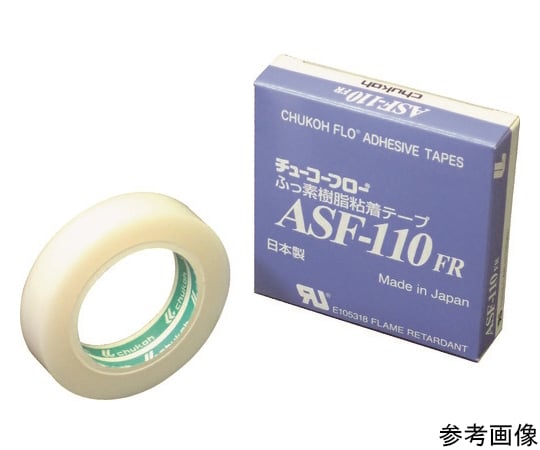 フッ素樹脂フィルム粘着テープ ASFー110FR 0.23t×13w×5m　ASF110FR23X13X5 1巻