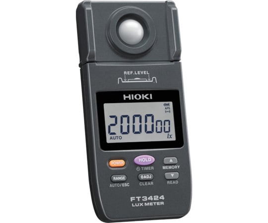 Illuminance meter FT3424 with 3 documents FT3424SYORUI3TENTUKI 1 unit