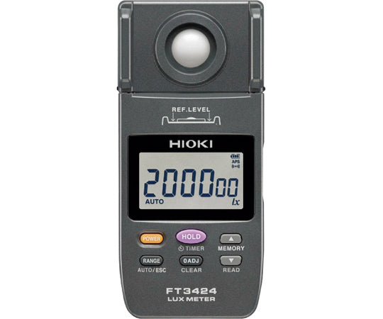 Illuminance meter FT3424 with 3 documents FT3424SYORUI3TENTUKI 1 unit