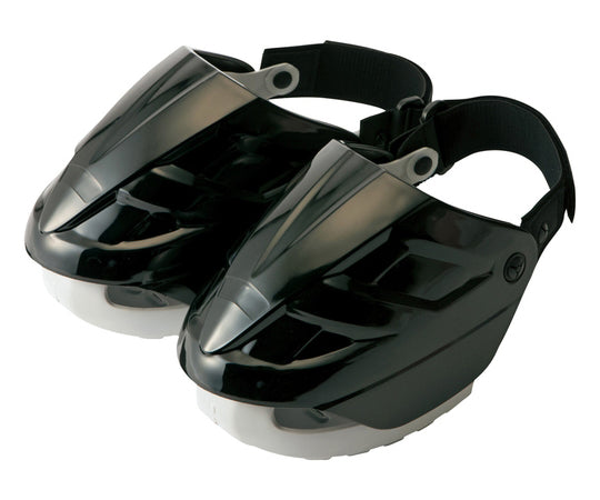 Instep protector that also protects the toes, black IP-BK, 1 pair (2 pieces)
