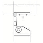 京セラ　溝入れ・突っ切り用ホルダ　ＫＧＤ　KGDR2525M-3T10　1 個