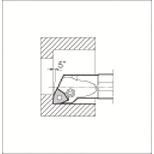Kyocera Boring bar for internal diameter and deep end surface processing S-PWLN06 S16M-PWLNR06-20 1 piece