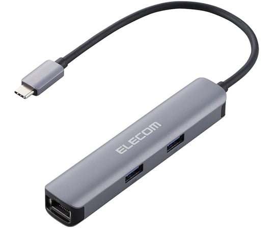 Type-C 도킹 스테이션 알루미늄 바디 USB3.1Gen1×3포트 HDMI×1포트 LAN포트 부착 실버 DST-C17SV/EC 1개
