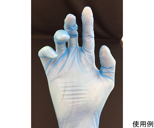 핸드 스키니 장갑 블루 M 100장입 TO-600B 1상자(100장입)