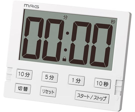 MAGタイマー　ベンガ君BIG　TM-605 WH 1個