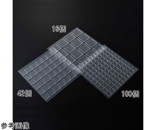 Anti-tip sheet (gel-tack square type) 50 x 50 x 5.0t 16 pieces GT01-22024 1 sheet (16 pieces)