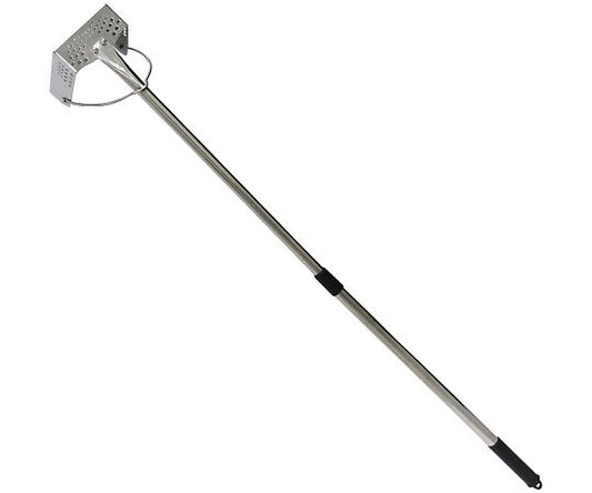 Stainless steel cleaner with R, large, extendable, 1 piece