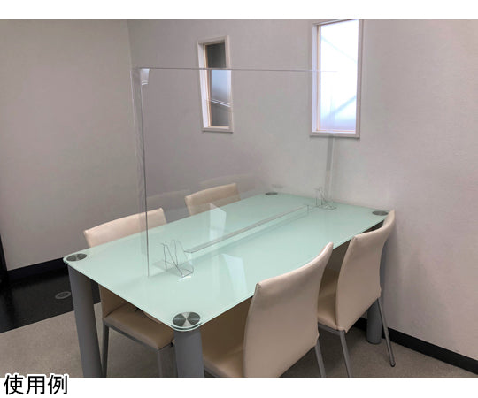 ドゥ・ウォール 透明 台置・差込兼用 1195mm×180mm×700mm 1セット（10枚入）　DWT4-1270M 1セット(10枚入)