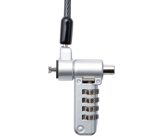 보안 와이어 잠금 다이얼 실린더 자물쇠 멀티용 ESL-404 1개