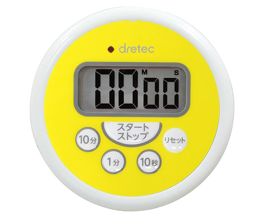씻을 수 있는 타이머 옐로우 T-533YEHA 1개