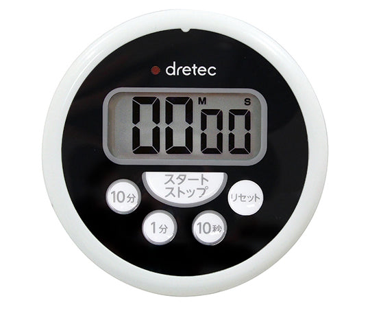 씻을 수 있는 타이머 블랙 T-533BKHA 1개