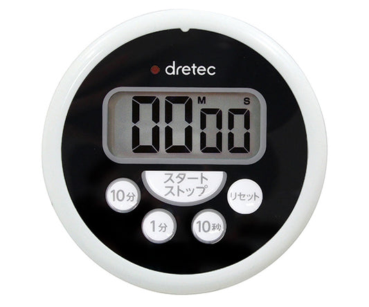 씻을 수 있는 타이머 블랙 T-533BKHA 1개