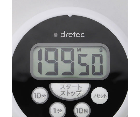 씻을 수 있는 타이머 블랙 T-533BKHA 1개