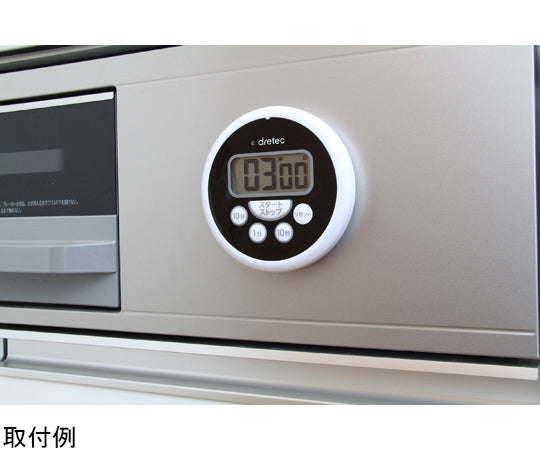 씻을 수 있는 타이머 블랙 T-533BKHA 1개