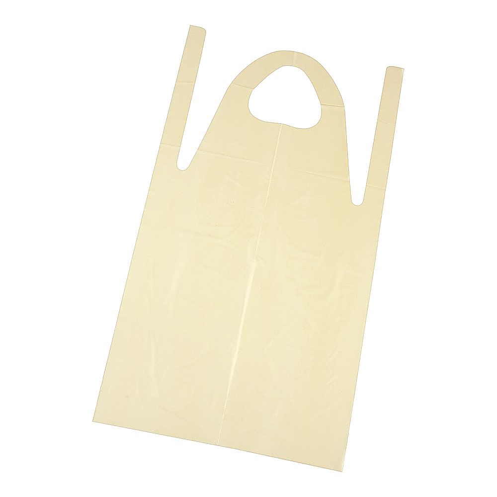 ローコスエプロン　ロング　50枚入　イエロー　SEPE505 1袋(50枚入)