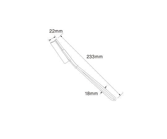 BARCUTE MIZOKO BRUSH PPS I TYPE BCMI-PPS 1pc