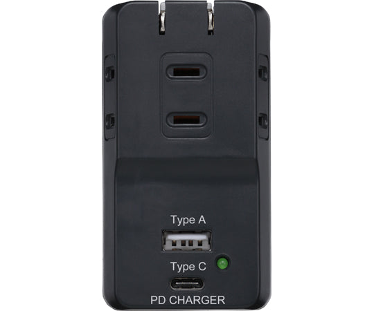 USB-PD対応AC充電器　黒　JUT-32ACK 1個