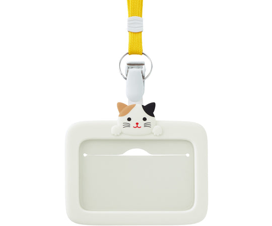 SMARTFIT PuniLabo ID Card Holder Mikeneko A-7804-7 1 piece