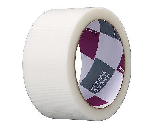 手が痛くなりにくいカドなし養生テープ クリア　4951-2861 1巻