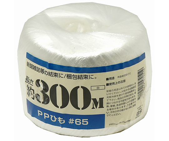 PP玉巻ひも　300m　白　00720011 1巻