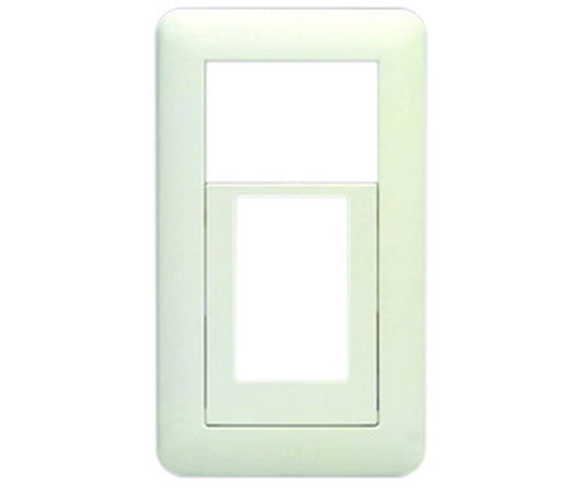 J Wide Plate Switch Outlet Plate for 1 Unit WJC-5 1 Piece