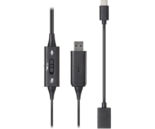 USBヘッドセット　（両耳）　ATH-102USB 1セット