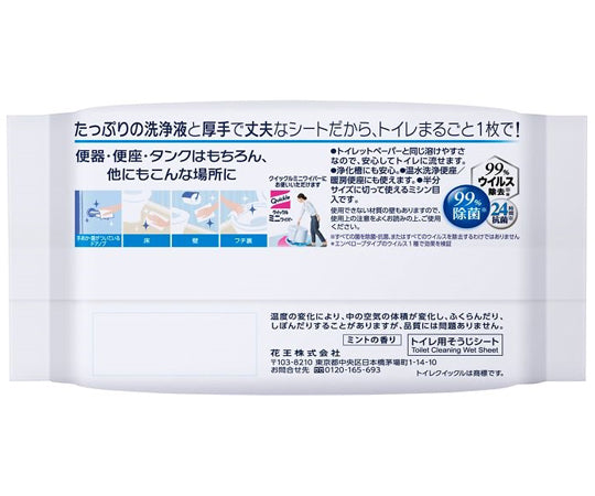 Toilet Quickle Refill Pack of 10 4901301010940 1 bag (10 sheets)