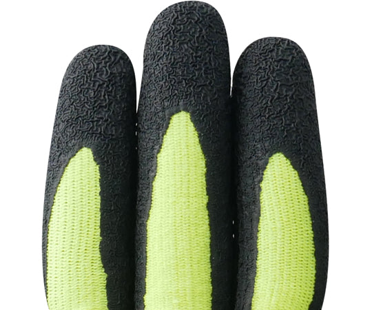 현장계 여자 천연 고무 등받이 장갑 고무 렉스 옐로우 S 사이즈 AG7832-S 1쌍