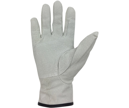 豚床革手袋　マジックテープ　アテ付　10双組　Lサイズ　AG547-10P-L 1組(10双入)