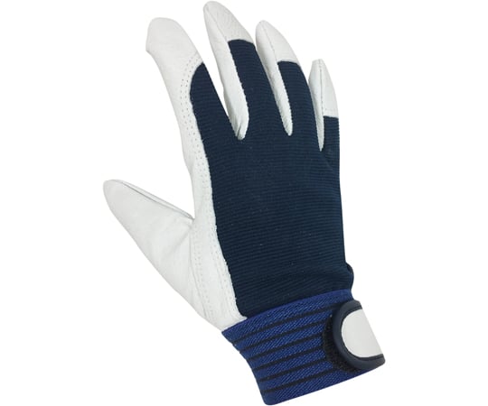 豚クレスト　背抜き手袋　マジックテープ　Lサイズ　AG508-L 1双