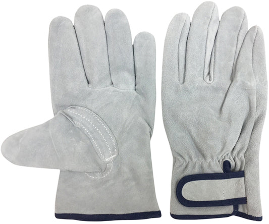 牛床革手袋　マジックテープタイプ　エコノミー　Lサイズ　AG441-L 1双