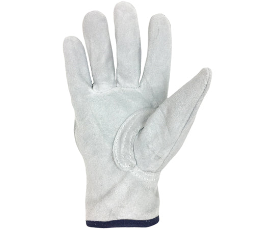 牛床革手袋　マジックテープ　内綿　Lサイズ　AG442-L 1双